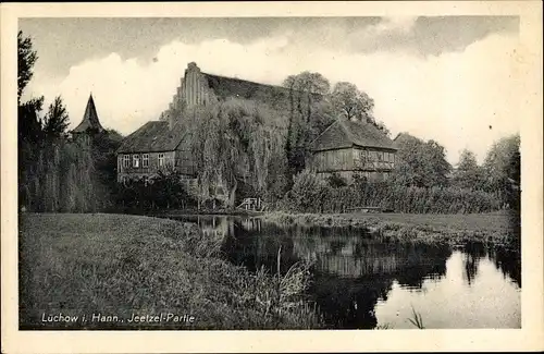 Ak Lüchow im Wendland, Jeetzel-Partie