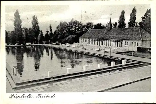 Ak Diepholz in Niedersachsen, Freibad
