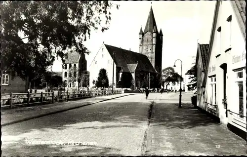 Ak Westerstede im Ammerland, Kirchenstraße, Kirche