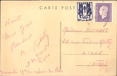 Ak Cluny Saône-et-Loire, Abbey Gates