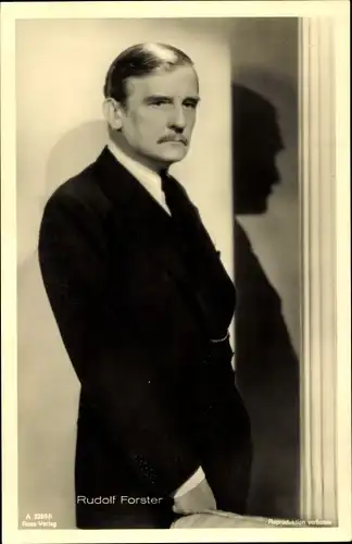 Ak Schauspieler Rudolf Forster, Portrait