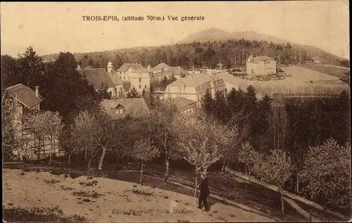 Postkarte Trois Epis Trois épis Alsace Haut Rhin, Gesamtansicht