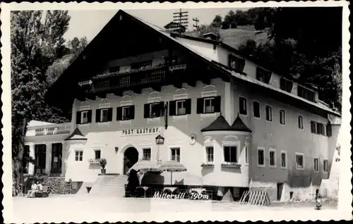 Foto Ak Mittersill in Salzburg, Post Gasthof