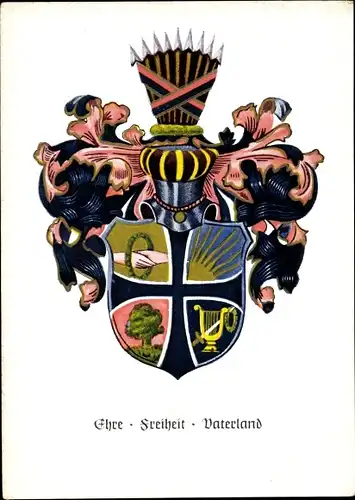 Studentika Ak Bund Alter Breslauer Burschenschafter, Wappen