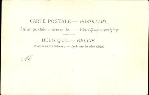 Ak Litho Antwerpen Antwerpen Flandern, Stadt, Kirche, Denkmal