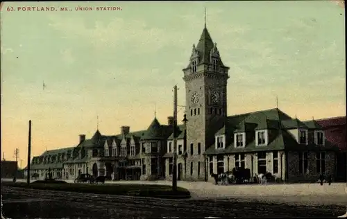 Ak Portland Maine USA, Union Station