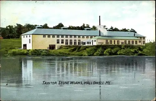 Ak Hallowell Maine USA, Taintor Stone Works