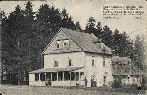 Ak Westfeld Sibbesse in Niedersachsen, Wernershöhe