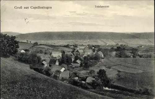 Ak Capellenhagen Duingen Niedersachsen, Totalansicht