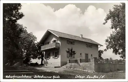 Foto Ak Lauffen am Neckar, Naturfreundehaus Botenheimer Heide