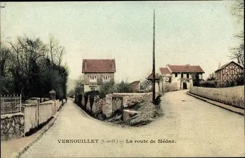 Ak Vernouillet Yvelines, La route de Medan