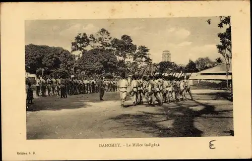 Ak Dahomey Benin, Die indigene Miliz