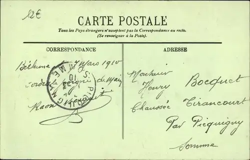 Ak Béthune Pas de Calais, Marche aux Grains