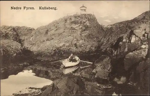 Ak Kullaberg Schweden, Nedre Fyren