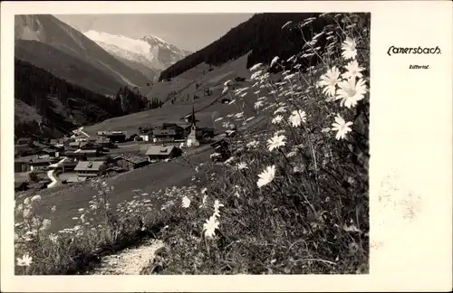 Ak Lanersbach Tux in Tirol, Blick auf den Ort im Zillertal