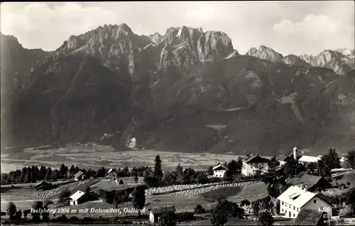 Ak Iselsberg Tirol, Panorama mit Dolomiten
