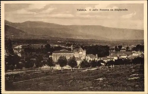 Ak Valença Portugal, O Asilo Fonseca na Explanada