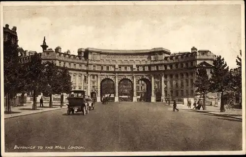 Ak London City England, Entrance to the Mall