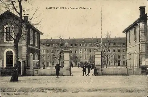 Ak Rambervillers Lorraine Vosges, Infanteriekaserne