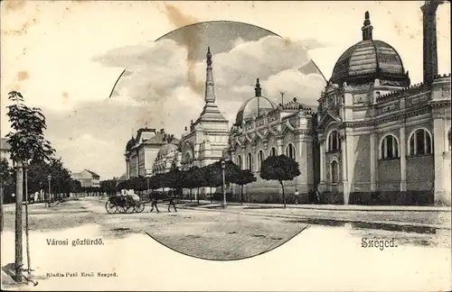 Ak Szeged Segedin Ungarn, Varosi gözfürdö