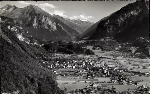 Ak Meiringen Kanton Bern Schweiz, Totalansicht