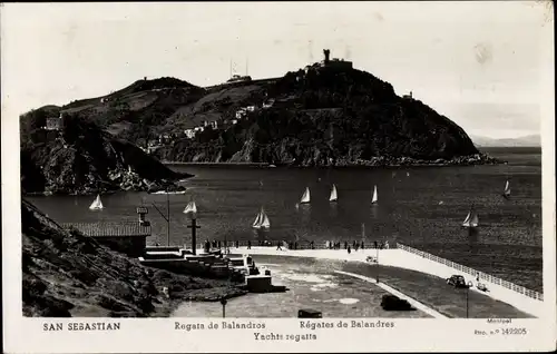 Ak Donostia San Sebastian Baskenland, Regata de Balandros