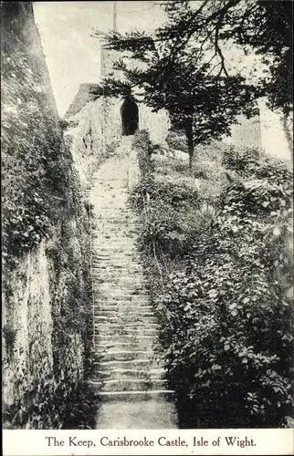 Ak Carisbrooke Isle of Wight England, The Keep, Castle