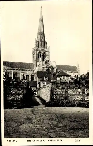 Ak Chichester West Sussex England, The Cathedral