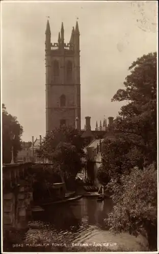 Ak Oxford Oxfordshire England, Magdalen Tower