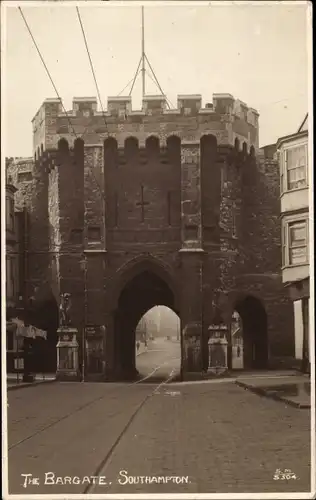Ak Southampton Hampshire England, The Bargate