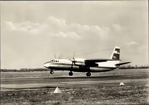 Ak Passagierflugzeug Interflug, Antonow AN-24 Turboprop