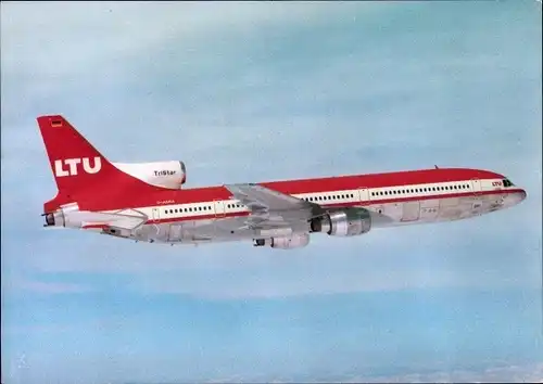 Ak Deutsches Passagierflugzeug, LTU Lockheed L-1011 TriStar