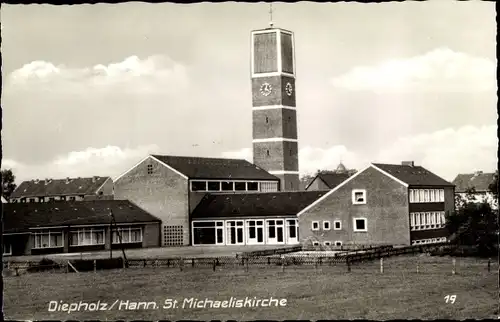 Ak Diepholz in Niedersachsen, St. Michaeliskirche