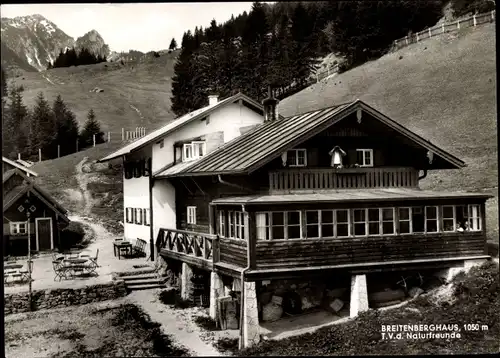 Ak Brannenburg in Oberbayern, Breitenberghaus T.V. d. Naturfreunde