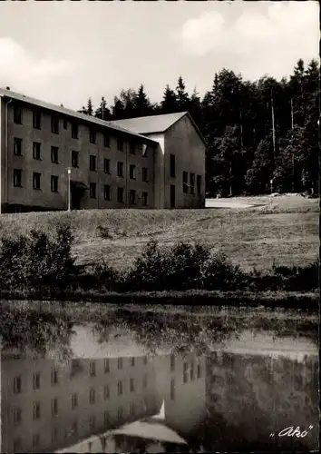 Ak Bad Alexandersbad im Fichtelgebirge Oberfranken, evang.-luth. Volkshochschule