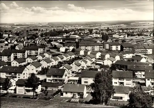 Ak Bad Saulgau in Oberschwaben, Panorama vom Ort