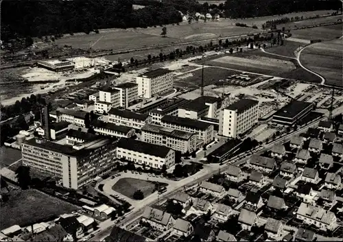 Ak Biberach an der Riß in Oberschwaben, Luftbild