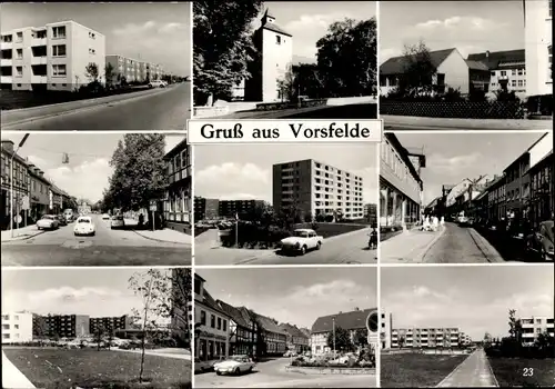Ak Vorsfelde Wolfsburg in Niedersachsen, Ortsansichten
