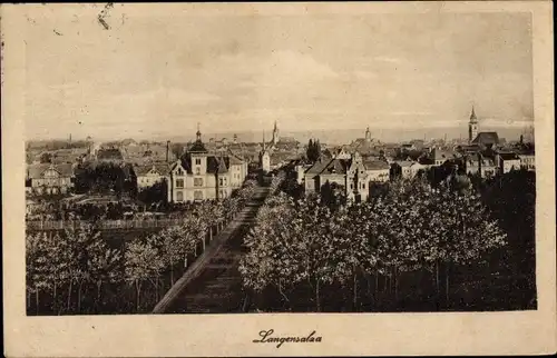 Ak Bad Langensalza in Thüringen, Panorama