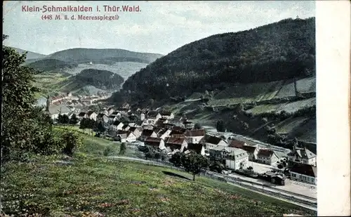 Ak Kleinschmalkalden Floh Seligenthal Thüringen, Panorama