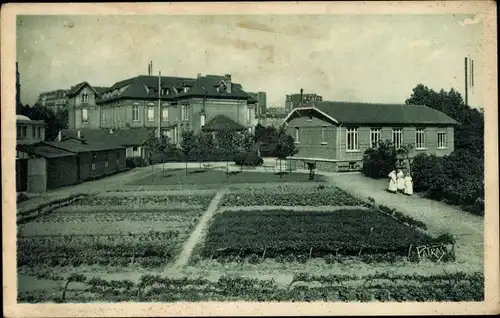 Ak Paris, Krankenhausschule der Hilfsvereinigung für Militärverwundete, Les Jardins