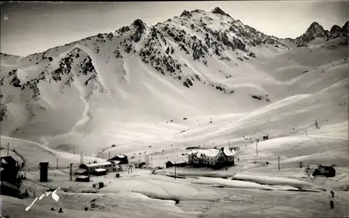 Ak La Mongie Hautes-Pyrenees, Schnee