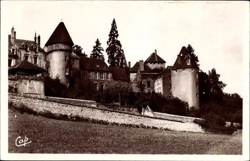 Ak Autun Saone-et-Loire, Die Stadtmauer