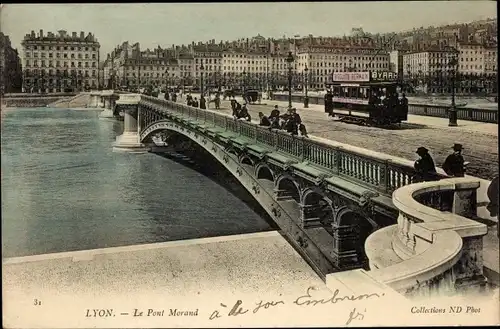 Ak Lyon Rhône, Le Pont Morand
