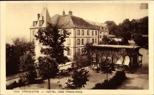 Ak Trois Epis Drei Ähren Elsass Haut Rhin, Hotel des Trois-Rois