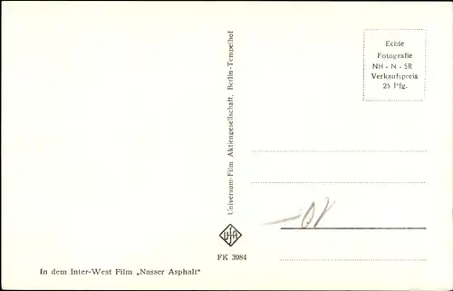 Ak Schauspielerin Maria Perschy, Portrait, Autogramm