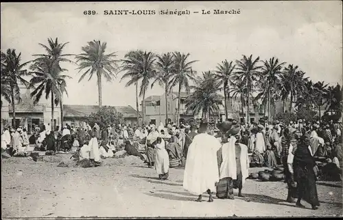 Ak Saint Louis Senegal, Le Marche