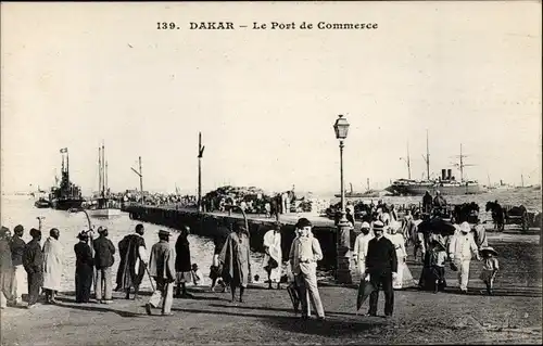 Ak Dakar Senegal, Der Handelshafen