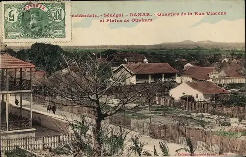 Ak Ouakam Dakar Senegal, Bezirk Rue Vincens und Plaine