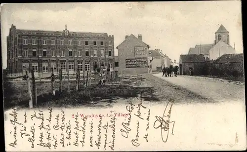 Ak Wenduine Wenduyne De Haan Westflandern, Das Dorf